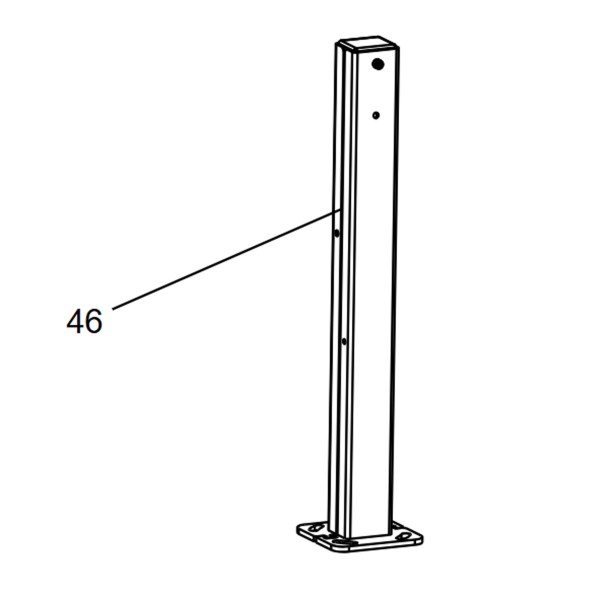 Magnetic AutoControl Mounting Post for Photo Electric Photoeye