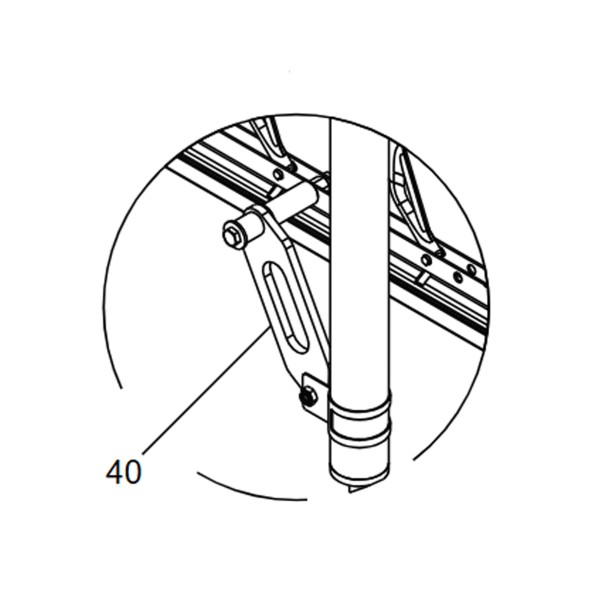 Magnetic Attachment Kit - Pendulum Support for Boom Skirts w/ Climb-Over Prevention