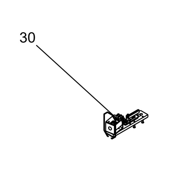 Magnetic Varioboom Boom 24V Locking Unit w/ Wire