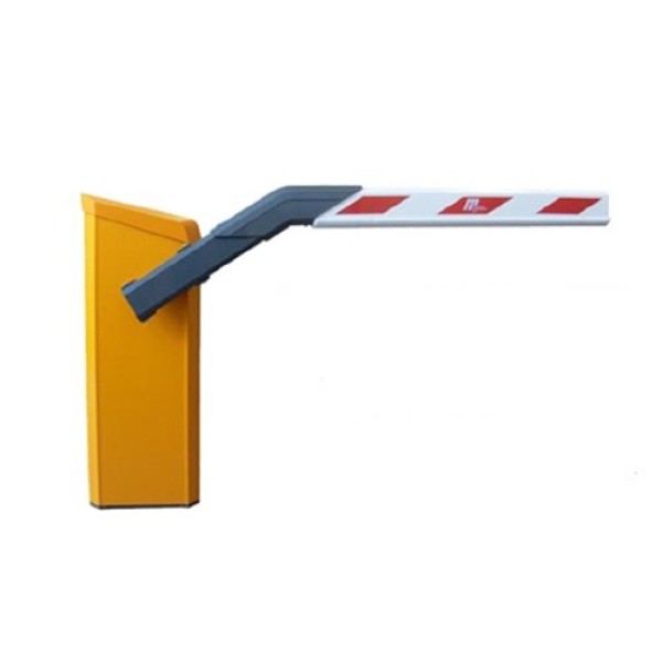 Magnetic Access MAN-H Manual Barrier Gate Opener With MicroDrive - 12ft Boom (Orange) - MAN-H-RZ01200