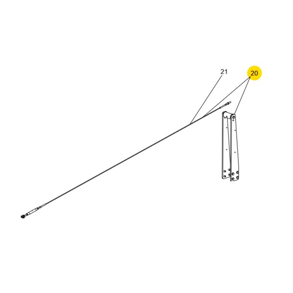 Magnetic Support Wire for Traffic Barriers