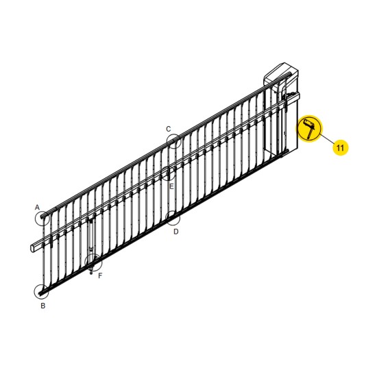 Magnetic Attachment Kit for Boom Skirt w/ Climb-Over Prevention