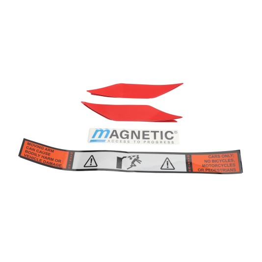Magnetic MicroDrive 10 ft. Reflective Sticker