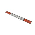 Magnetic AutoControl Gate Arm Warning Label - 2018.5255