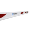 Magnetic Parking Barrier Gate Opener With MicroDrive - 10ft Boom (White) - Pro-RC01040