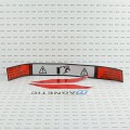 Magnetic MicroDrive 10 ft. Reflective Sticker