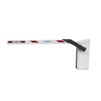 Magnetic Parking Barrier Gate Opener With MicroDrive - 10ft Boom (White ...