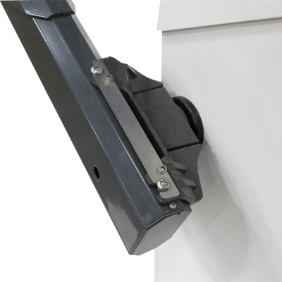 Magnetic Parking Barrier Gate Opener With MicroDrive - 10ft Boom (White ...