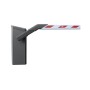 Magnetic Access MAN-H Manual Barrier Gate Opener With MicroDrive - 12ft Boom (Dark Grey) - MAN-H-RZ01210