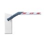 Magnetic Parking Barrier Gate Opener With MicroDrive - 10ft Boom With Breakaway Flange (White) - Pro-RCB1040