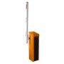 Magnetic Toll HiSpeed Barrier Gate Opener With MicroDrive - 10ft Round Boom (Orange)