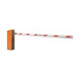 Magnetic AutoControl 10' MicroBoom Barrier Arm with Pre-Installed LED Strip for Swing Away Flange (White) - MICROBOOM-SLC10