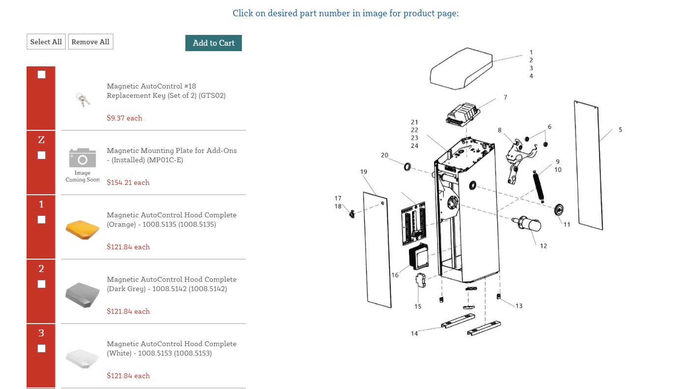 part finder page example
